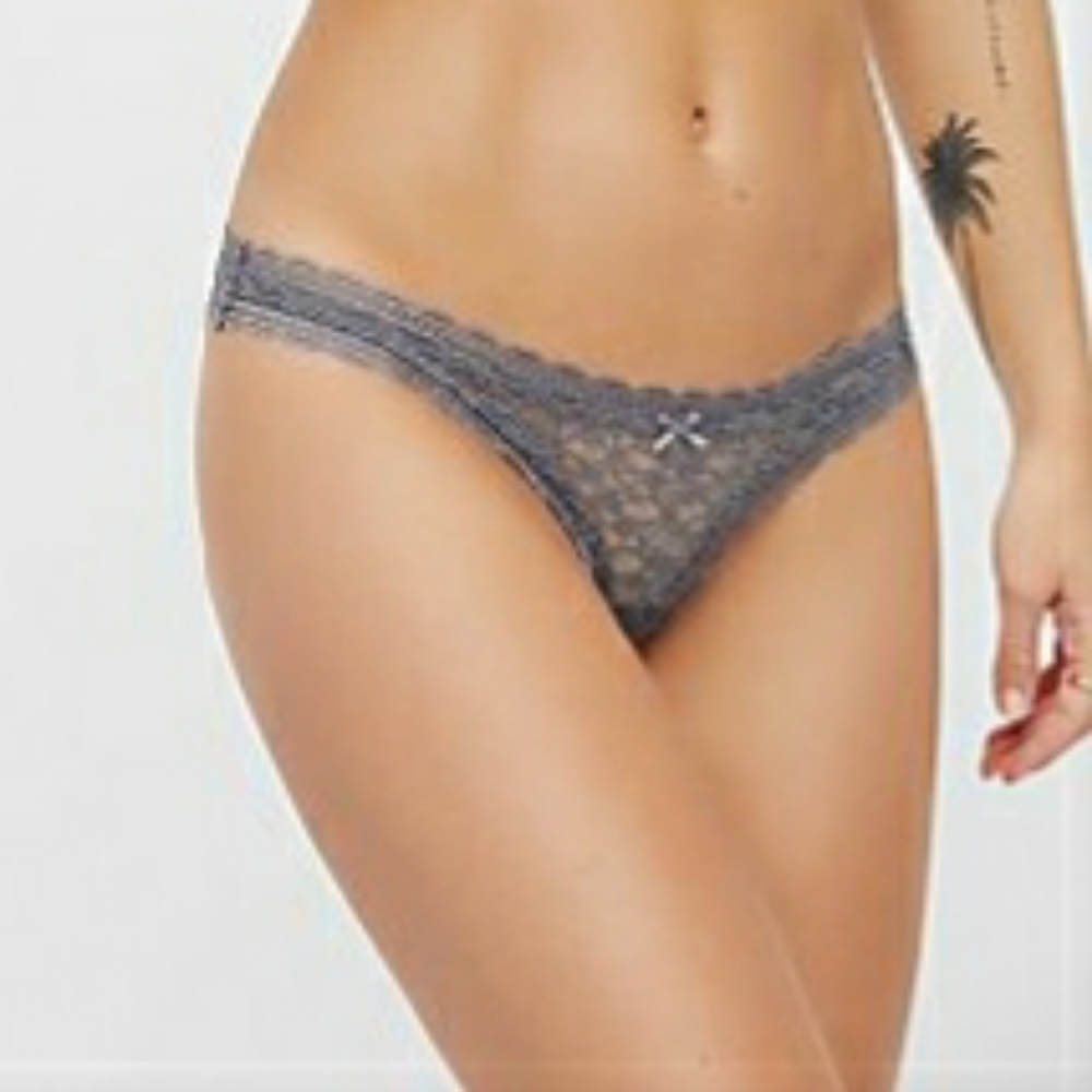 Free People‎  Lace G-String Underwear Sz Xs
